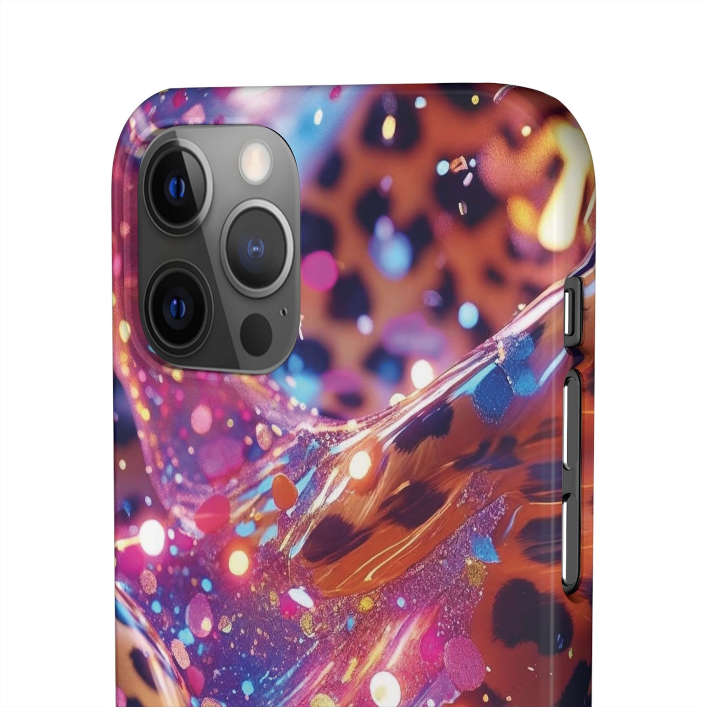 Snap Case Leopard Muster iPhone Handyhülle