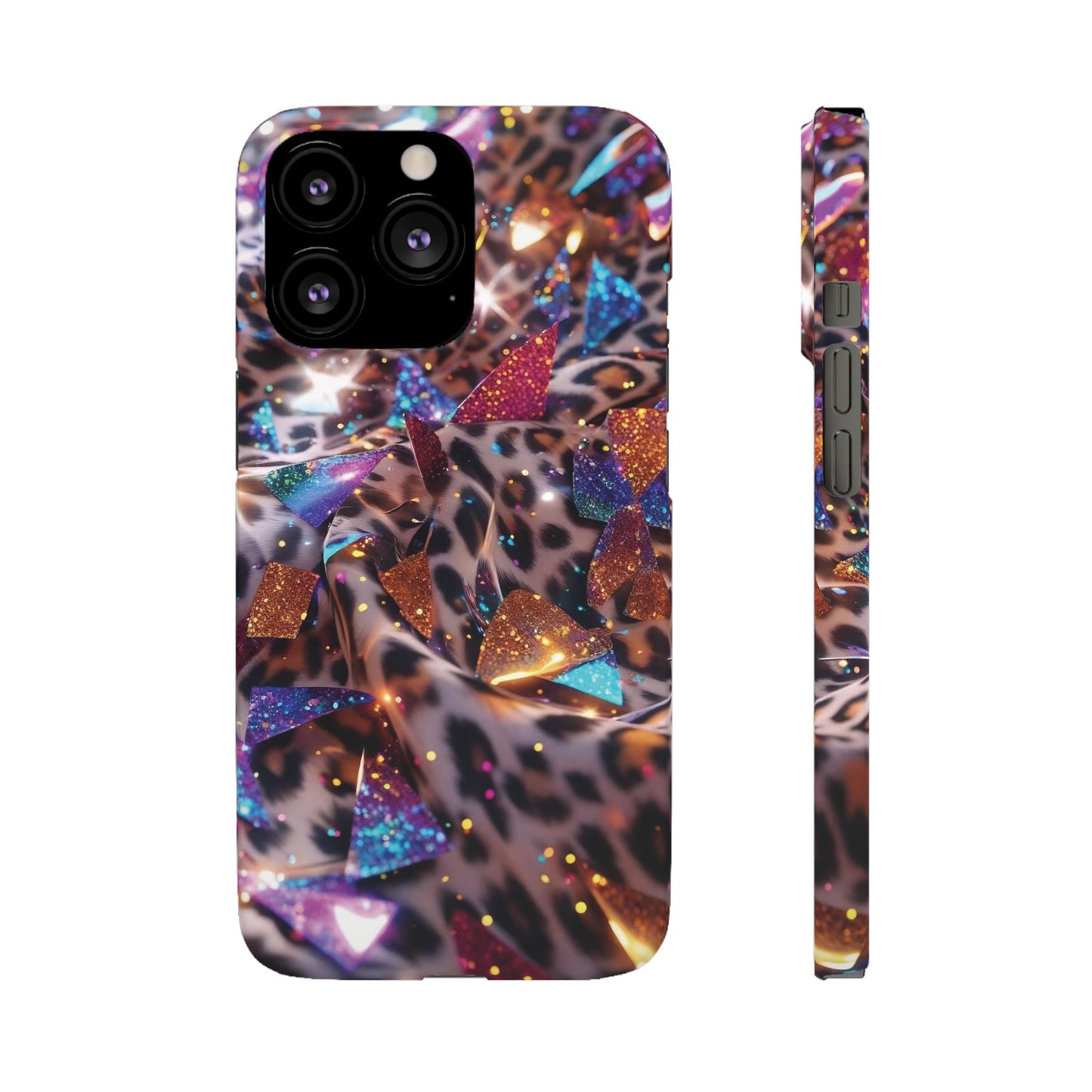 Snap Case Leopard Muster iPhone Handyhülle