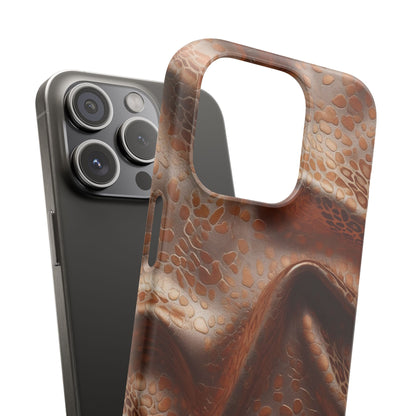 Snap Case Leopard Muster iPhone Handyhülle – Luxus trifft Design