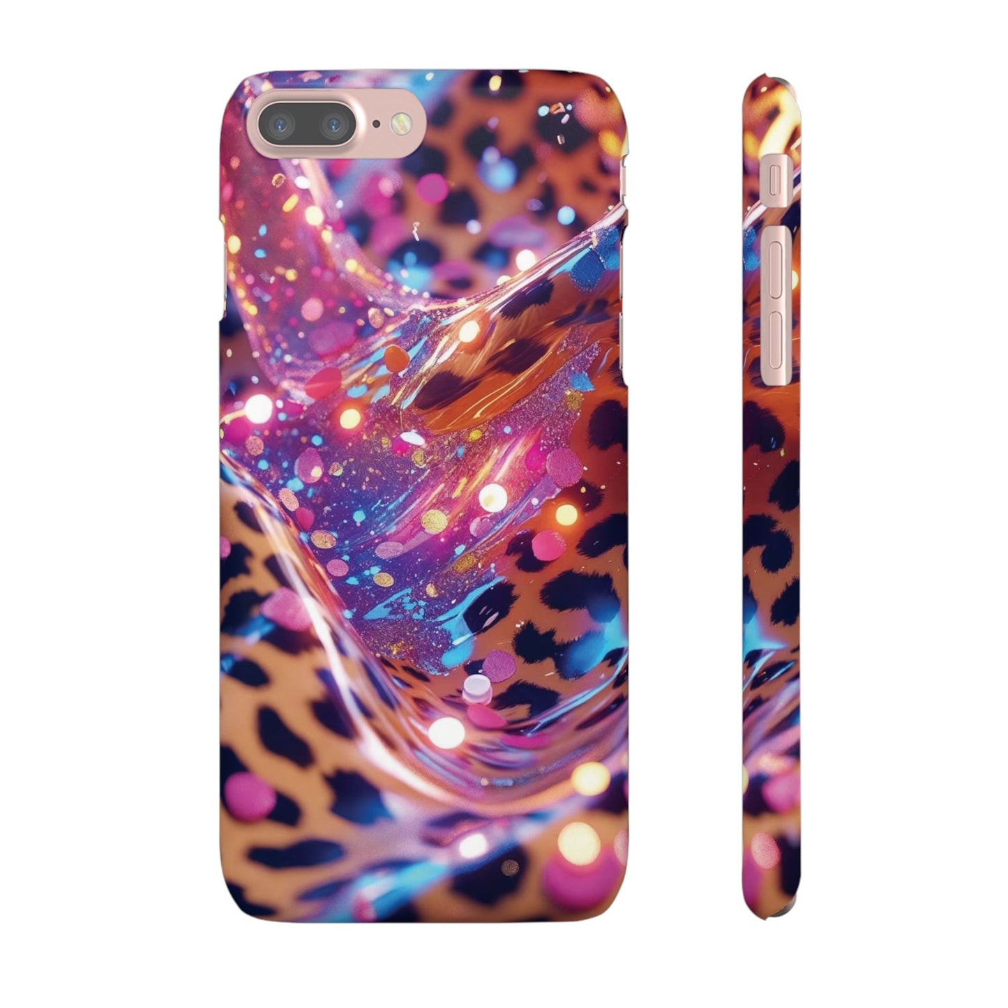 Snap Case Leopard Muster iPhone Handyhülle