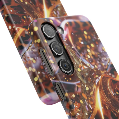 Snap Case Leopard Muster Samsung Handyhülle