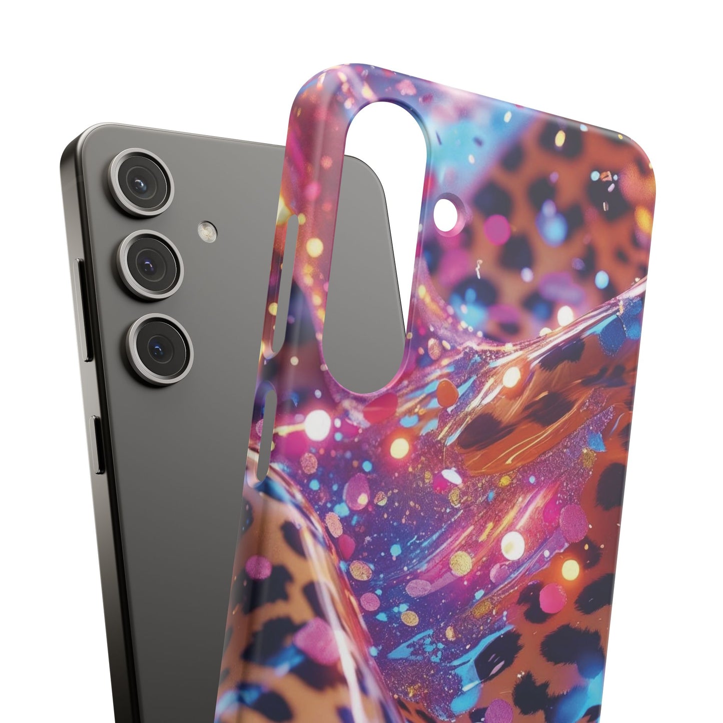 Snap Case Leopard Muster Samsung Handyhülle