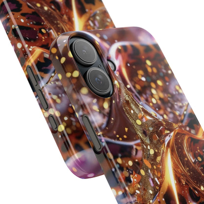 Snap Case Leopard Muster iPhone Handyhülle