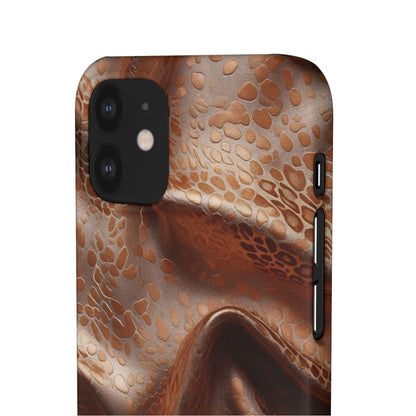 Snap Case Leopard Muster iPhone Handyhülle – Luxus trifft Design
