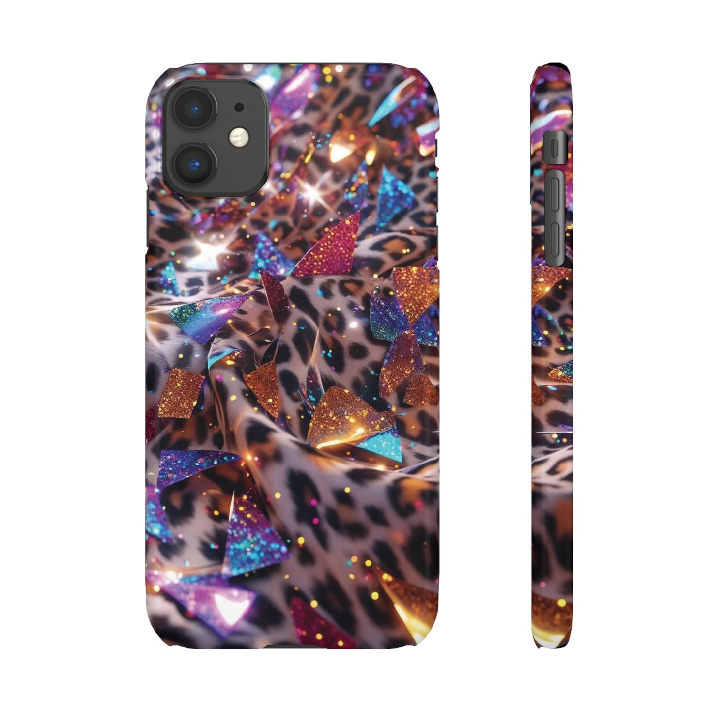 Snap Case Leopard Muster iPhone Handyhülle