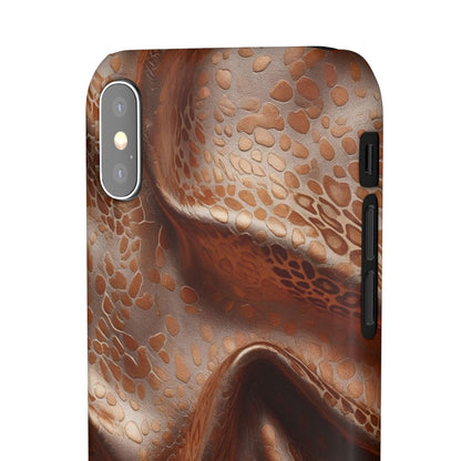 Snap Case Leopard Muster iPhone Handyhülle – Luxus trifft Design