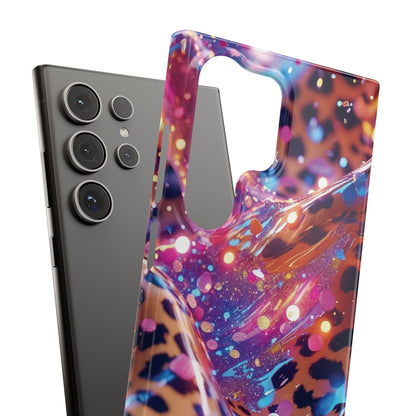 Snap Case Leopard Muster Samsung Handyhülle