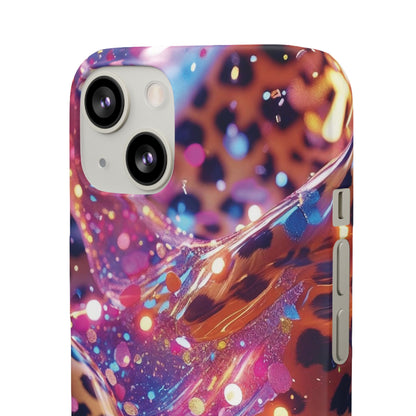 Snap Case Leopard Muster iPhone Handyhülle