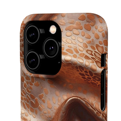 Snap Case Leopard Muster iPhone Handyhülle – Luxus trifft Design