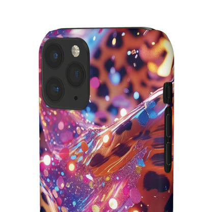 Snap Case Leopard Muster iPhone Handyhülle