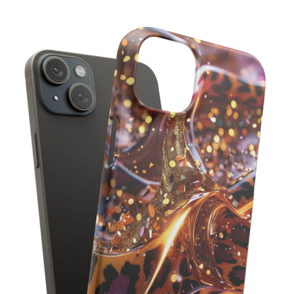 Snap Case Leopard Muster iPhone Handyhülle