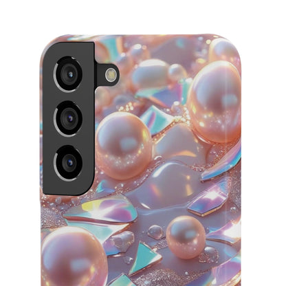 Snap Case Samsung Handyhülle – 3D Perlen Effekt