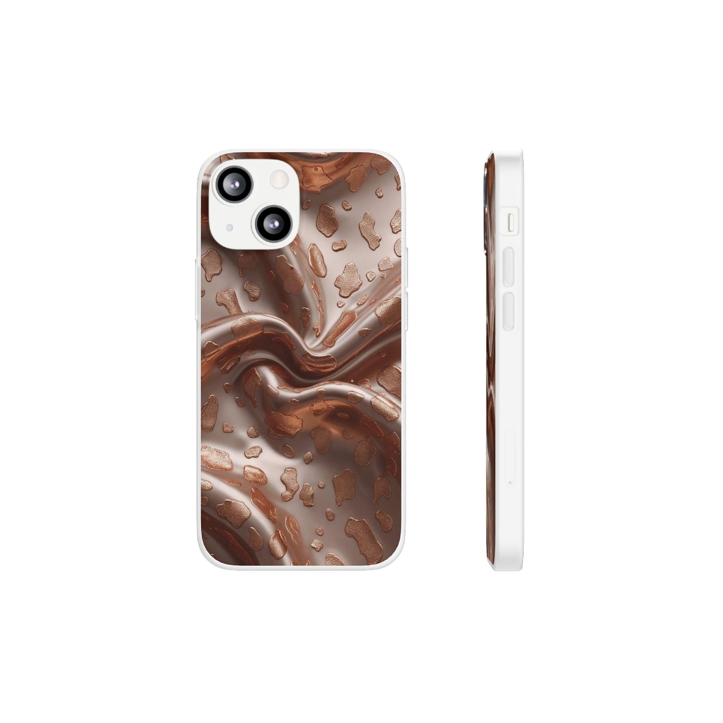 iPhone Flexi Case – Leopardenmuster