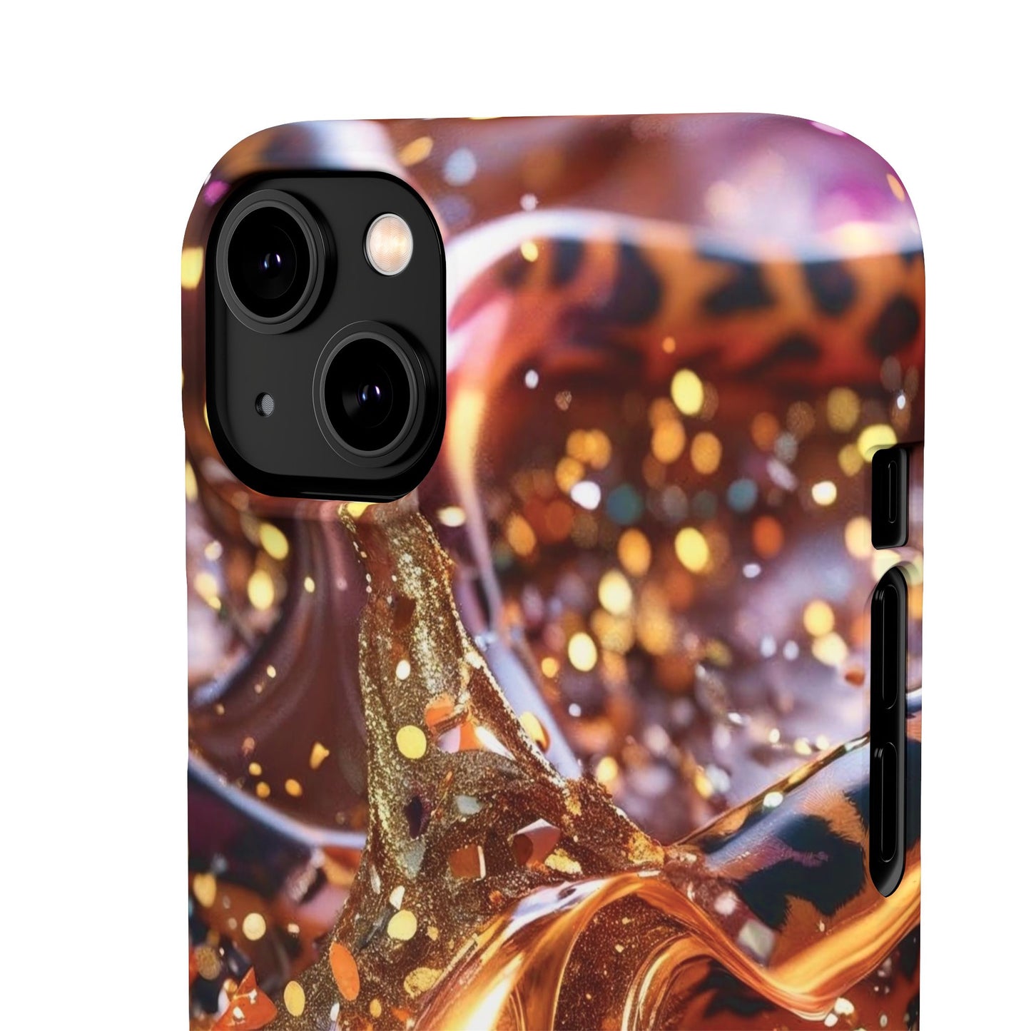 Snap Case Leopard Muster iPhone Handyhülle