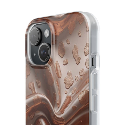 iPhone Flexi Case – Leopardenmuster
