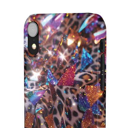 Snap Case Leopard Muster iPhone Handyhülle