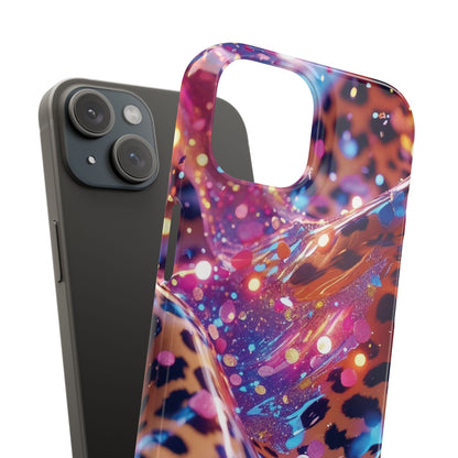 Snap Case Leopard Muster iPhone Handyhülle
