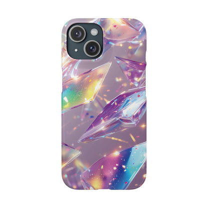 Snap Case iPhone Handyhülle – 3D-Effekt mit Diamant Design