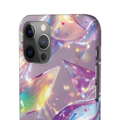 Snap Case iPhone Handyhülle – 3D-Effekt mit Diamant Design