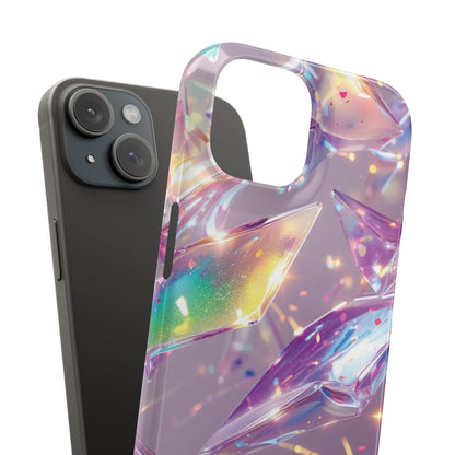Snap Case iPhone Handyhülle – 3D-Effekt mit Diamant Design