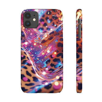Snap Case Leopard Muster iPhone Handyhülle