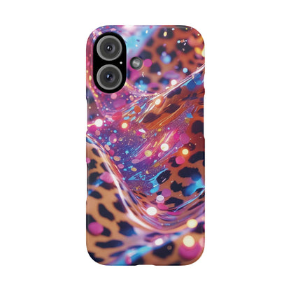 Snap Case Leopard Muster iPhone Handyhülle