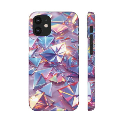 Snap Case iPhone Handyhülle – 3D-Effekt mit Diamant Design
