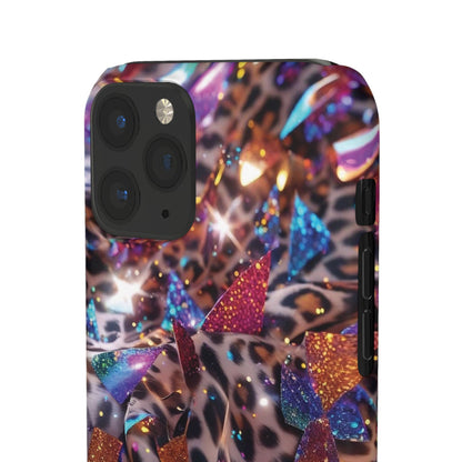 Snap Case Leopard Muster iPhone Handyhülle