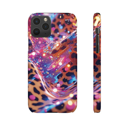 Snap Case Leopard Muster iPhone Handyhülle