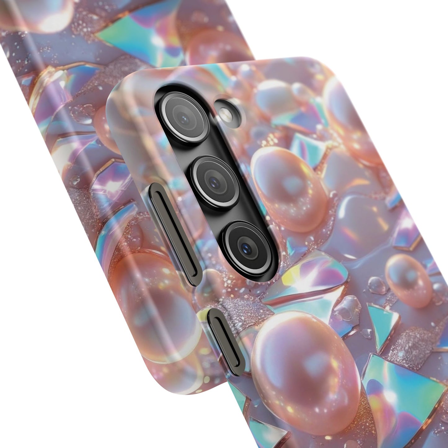 Snap Case Samsung Handyhülle – 3D Perlen Effekt