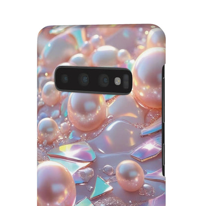 Snap Case Samsung Handyhülle – 3D Perlen Effekt