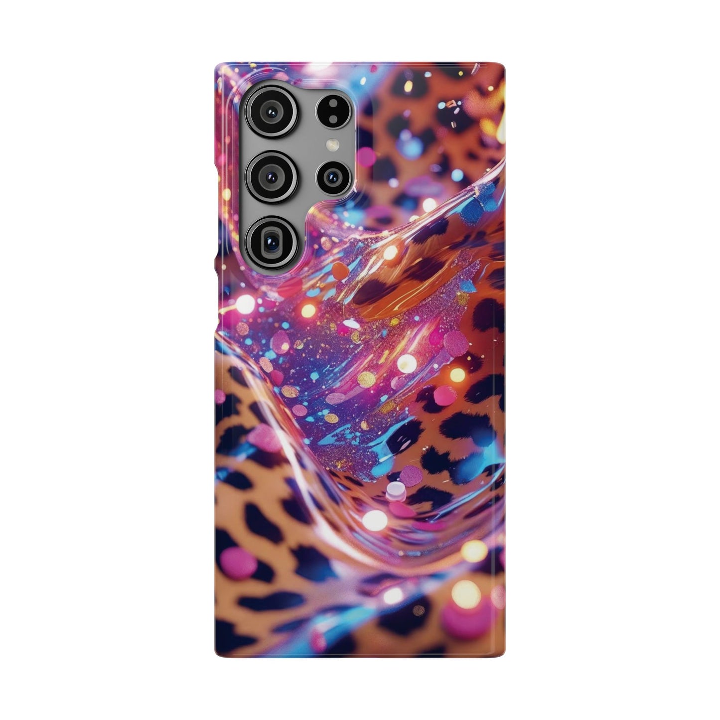 Snap Case Leopard Muster Samsung Handyhülle