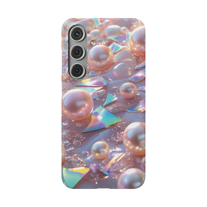 Snap Case Samsung Handyhülle – 3D Perlen Effekt