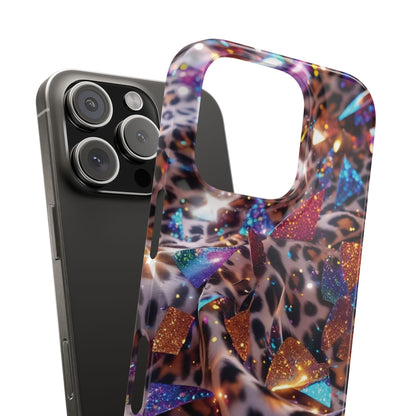 Snap Case Leopard Muster iPhone Handyhülle