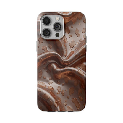 iPhone Flexi Case – Leopardenmuster