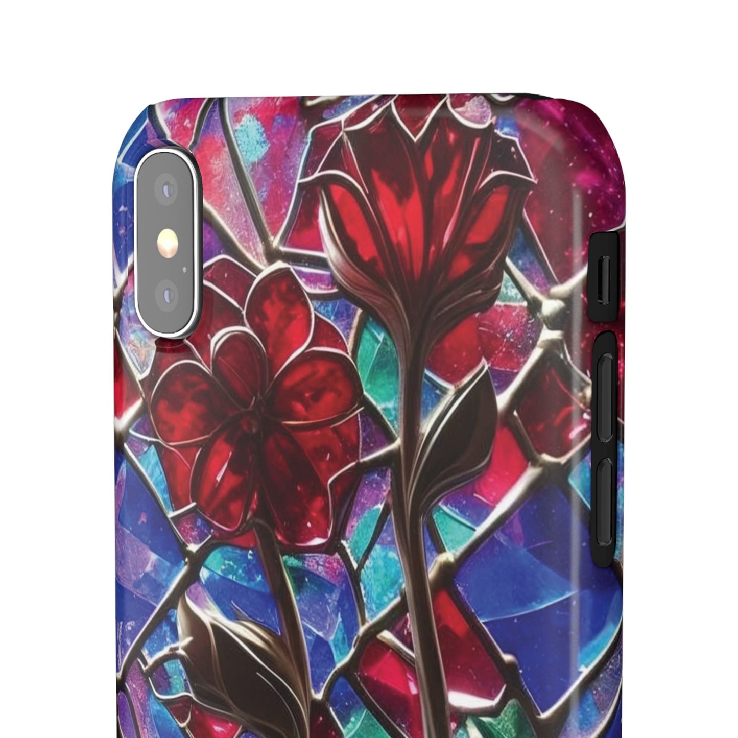 iPhone Snap Case – Glasmosaik 3D Optik Design