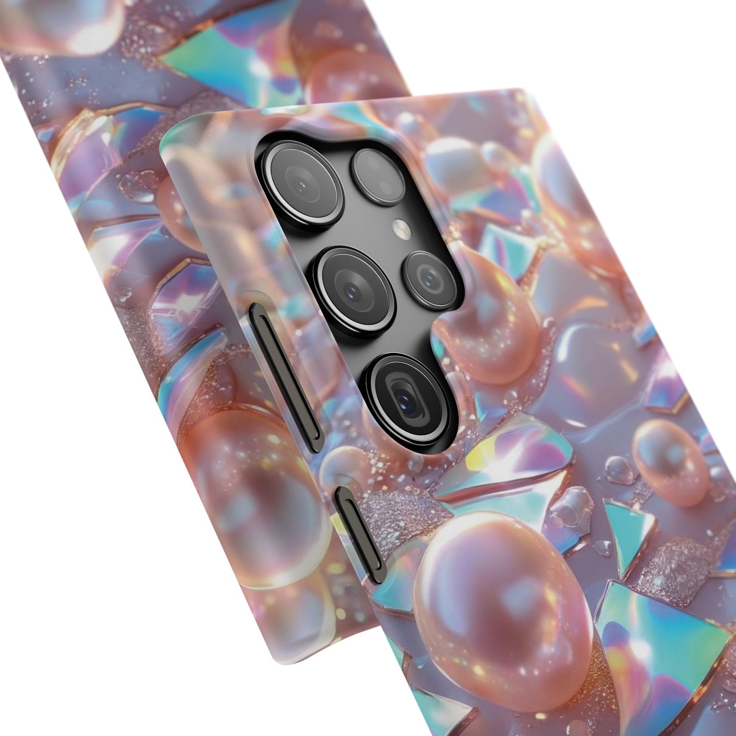 Snap Case Samsung Handyhülle – 3D Perlen Effekt
