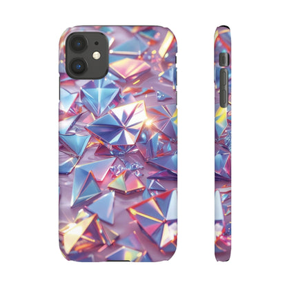 Snap Case iPhone Handyhülle – 3D-Effekt mit Diamant Design