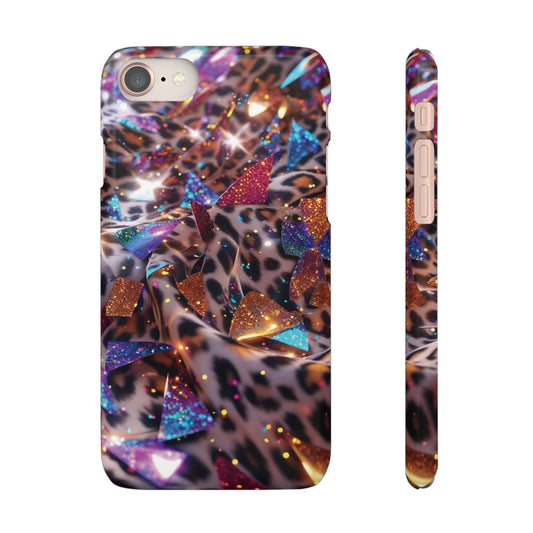 Snap Case Leopard Muster iPhone Handyhülle