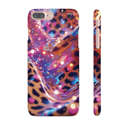Snap Case Leopard Muster iPhone Handyhülle