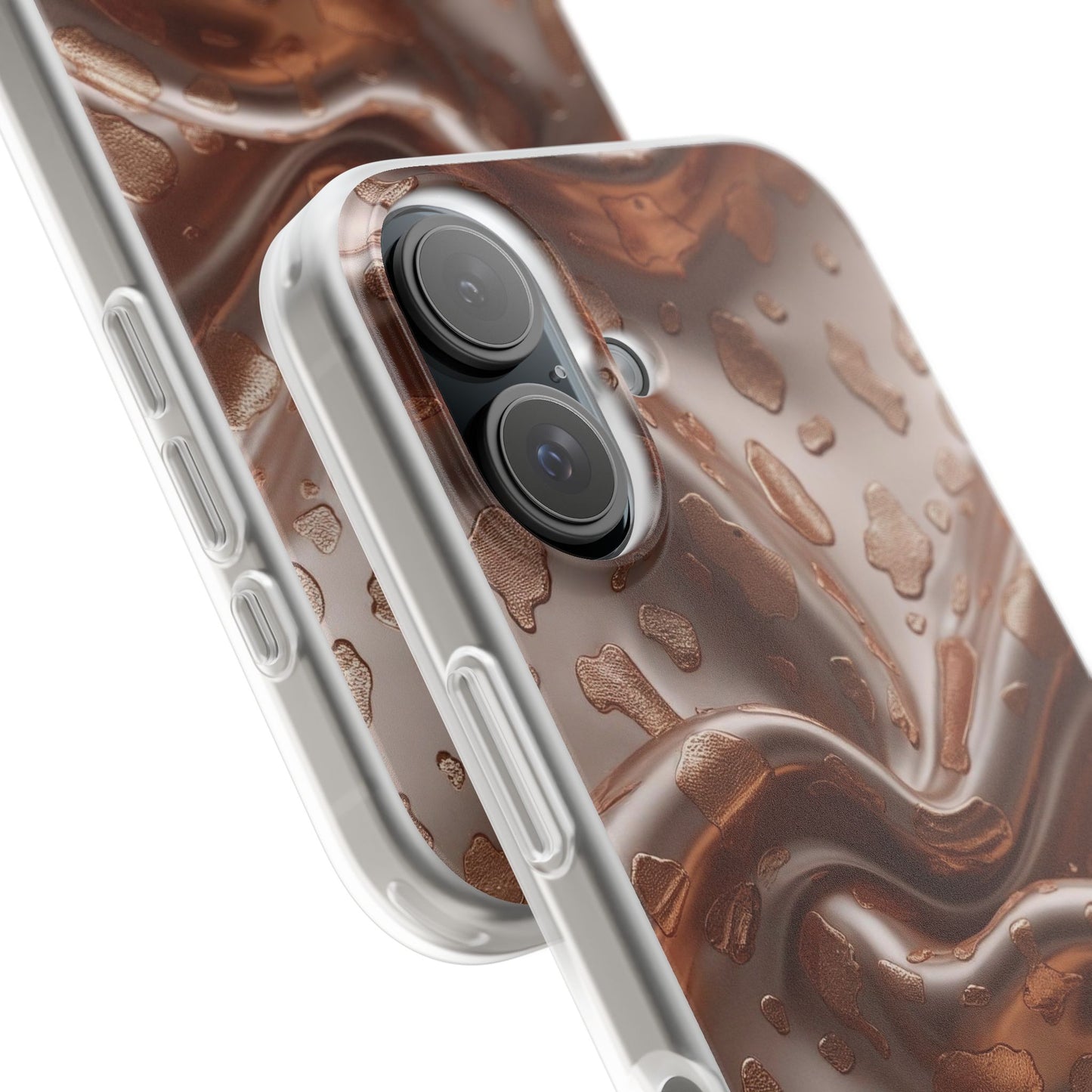 iPhone Flexi Case – Leopardenmuster
