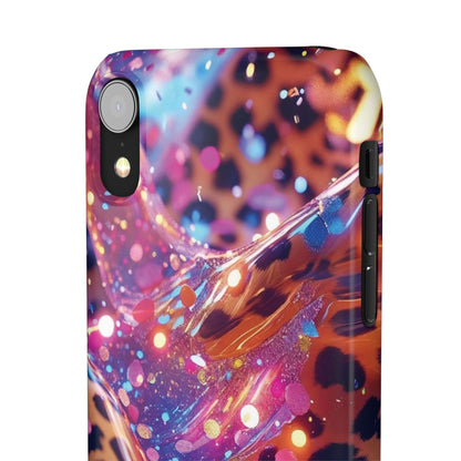 Snap Case Leopard Muster iPhone Handyhülle