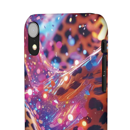 Snap Case Leopard Muster iPhone Handyhülle