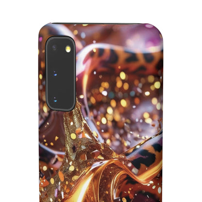 Snap Case Leopard Muster Samsung Handyhülle