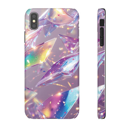 Snap Case iPhone Handyhülle – 3D-Effekt mit Diamant Design