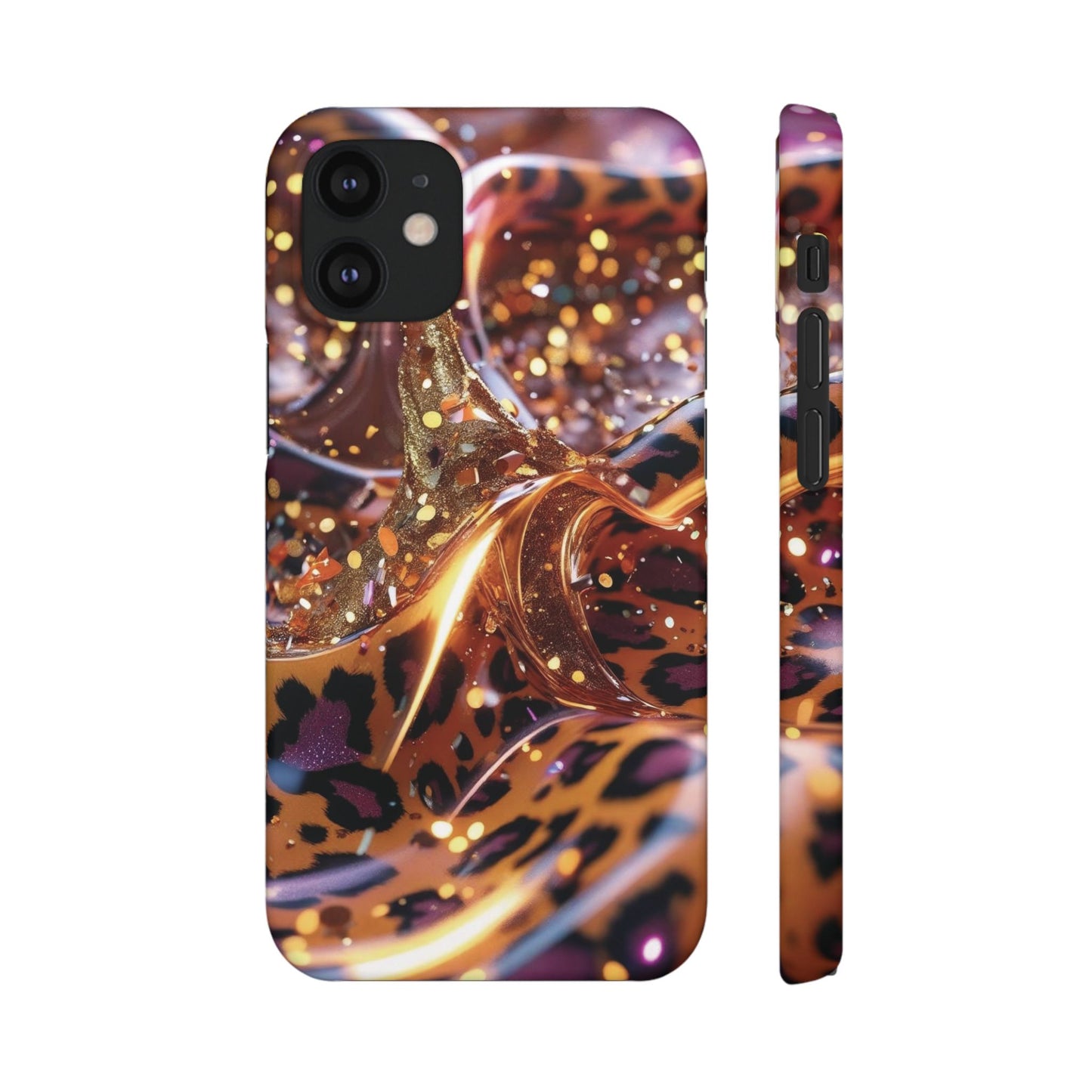 Snap Case Leopard Muster iPhone Handyhülle