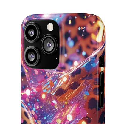 Snap Case Leopard Muster iPhone Handyhülle