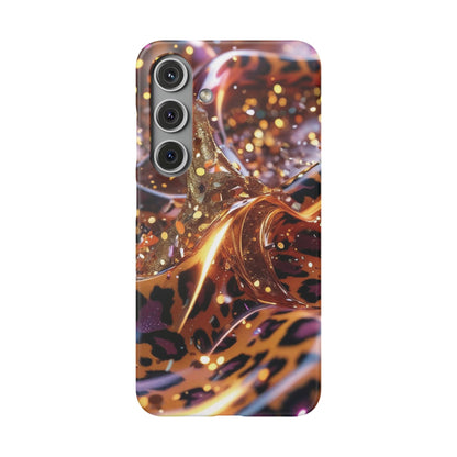 Snap Case Leopard Muster Samsung Handyhülle