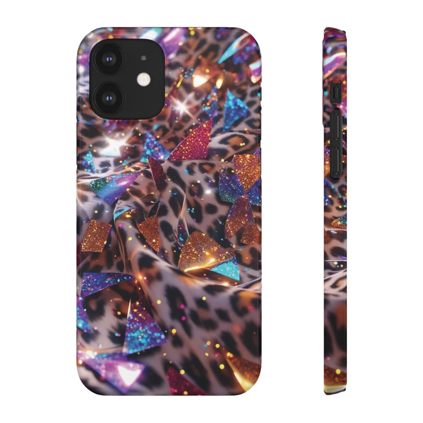 Snap Case Leopard Muster iPhone Handyhülle
