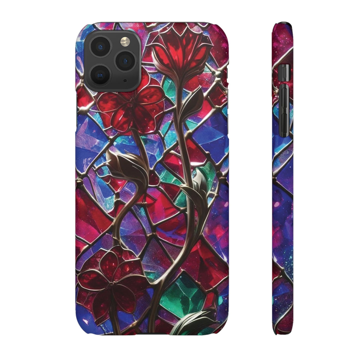 iPhone Snap Case – Glasmosaik 3D Optik Design
